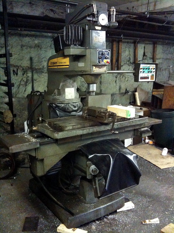 Moving a Bridgeport Series II CNC Mill